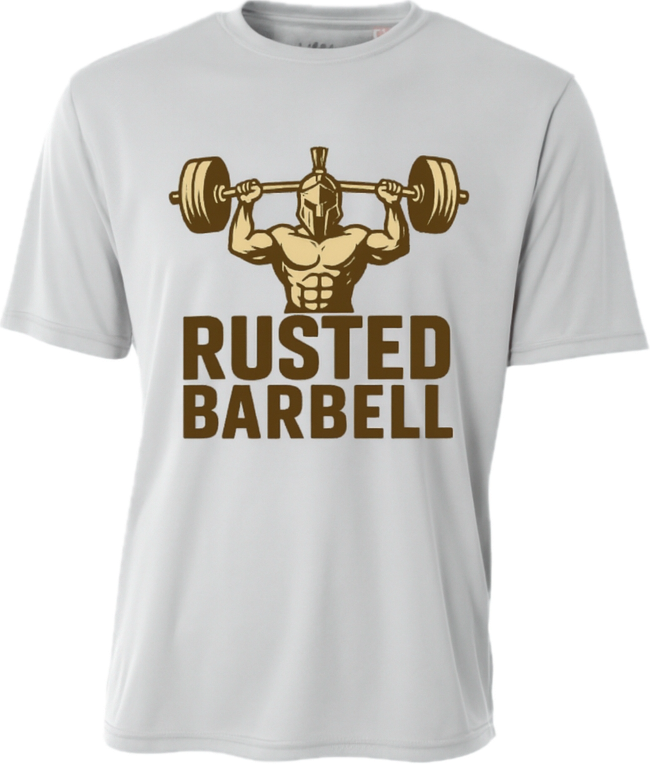 Rusted Barbell Tee